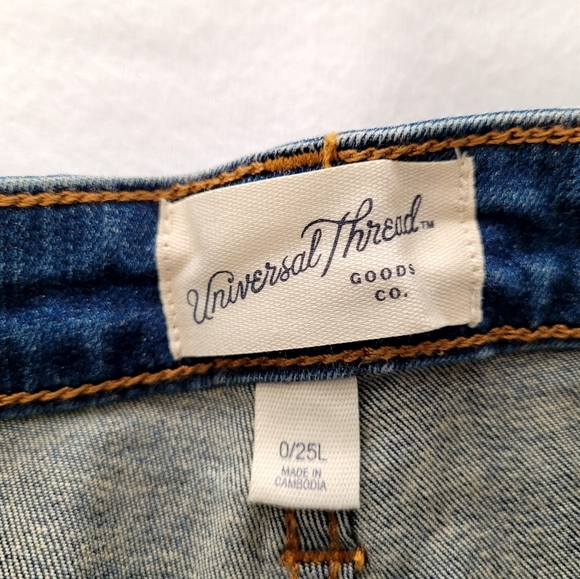 NWT Universal Thread Brand, High Rise Super Skinny Size 0 Long - Picture 10 of 11